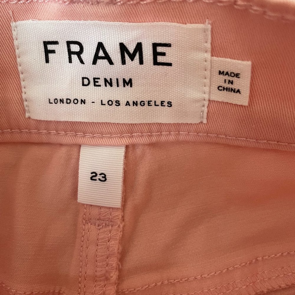 Raw-Edge Cropped Jeans from Frame Denim - Picture 3 of 7